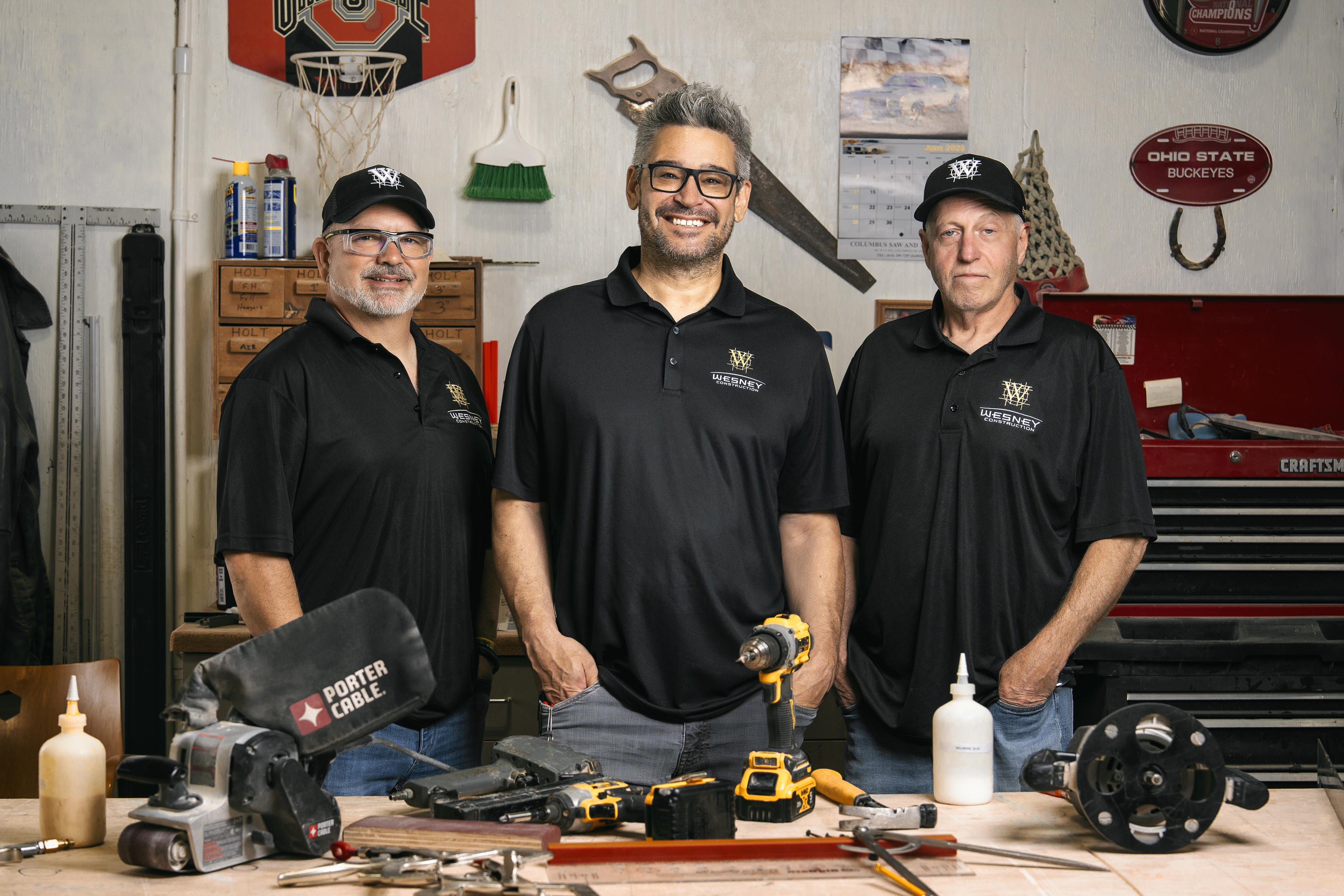 custom millwork team photo